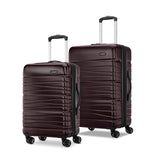 Samsonite Evolve SE Hardside Expandable Luggage with Spinners | Cordovan | 2PC SET (Carry-on/Medium)
