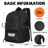 Goloni Basketball Bag,Large Sports Bag with with Separate Ball & Shoe Compartments,Gym Bag for Basketball,Soccer,Volleyball