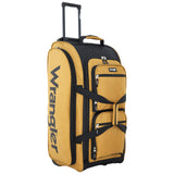 Wrangler Wesley Rolling Duffel Bag, Ambergold, Large 30-Inch
