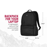Victorinox Altmont Original Laptop Backpack - Professional Travel Backpack for 15.6" Laptop - Lightweight Laptop Bag for Travel Accessories - 22 Liters, Black