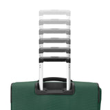 Samsonite Carry-On Soft-Sided Expandable 21-Inch Element Suitcase: Airline Approved for Most Major Airlines, Durable, 360° Spinner Wheels, Adjustable Handle, 2 Front & Side Pocket- Bistro Green