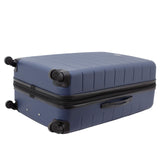 Wrangler Smart Spinner Hardside Luggage, 3 Piece Set, Navy Blue