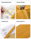 LUGGEX Underseat Carry On Luggage & Luggage Tag for Suitcases