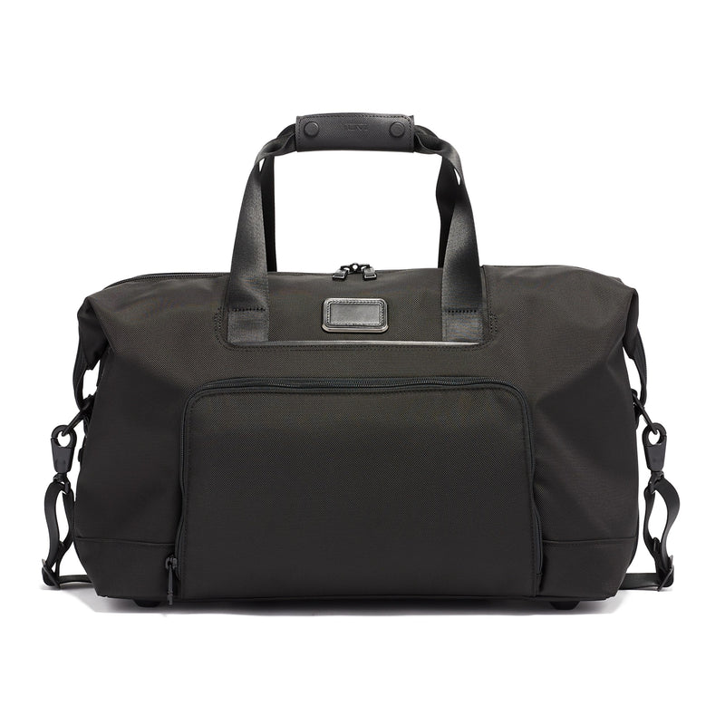 Tumi Alpha 3 Double Expansion Travel Satchel, Official Product, 1.1 gal (31 L) 0 cm 6.2 lbs (2.9 kg), Black, One Size
