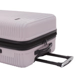 kensie Women's Hillsboro Luggage & Travel Bags Set, Burnished Lilac, 4 Piece Set