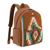 Montana West Wrangler Aztec Knitted Backpack for Women Western Casual Daypack