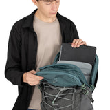 Osprey Quasar 26L Commuter Backpack, Alpaca Tan/Latte Brown Heather