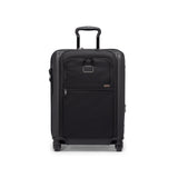 TUMI - Alpha Hybrid Continental Expandable 4 Wheeled Carry-On - Zip Expansion Suitcase for Extended Trips & Weekend Getaways - Black