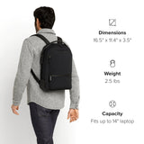 Tumi Mens Bradner Backpack Black/Bombe One Size