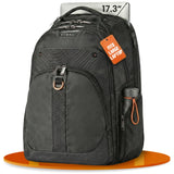 EVERKI Atlas Business 32L Laptop Backpack – Travel-Friendly Business & Office, Professional Backpack for Men & Women, Durable Computer Bag with Adjustable Padded Compartment, Fits 13"-17.3", Black