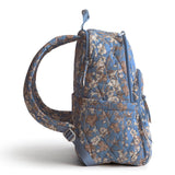 Vera Bradley Women's Bancroft Backpack - Performance Twill, Larkspur Delphinum, One Size