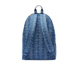 Lacoste Unisex Denim Monogram Backpack, Mono Jacquard Denim, One Size