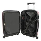 Dejuno Craft Hardside 3-Piece Lightweight Spinner Luggage Set - Blush