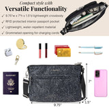 Baggallini Securtex® Anti-theft Memento Crossbody Bag - Lightweight 9.75"x7" Travel Purse