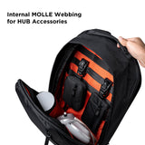 ALPAKA Metro Backpack Pro and Zip Pouch Pro - Fits 15.6" Laptop Business Travel Backpack with YKK Zippers, MOD Key Leash & Luggage Pass-through, Slim Zipper Wallet with RFID Blocking, ID Card Holder