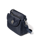 Baggallini Women's Calais Crossbody Bag, French Navy