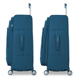 Samsonite UpLIFT Lightweight Softside Carry-On Luggage with Spinner Wheels - Expandable - Airline-Approved, Polyester Soft Suitcase for Ultra Light Travel - Cerulean Blue
