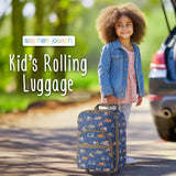 Stephen Joseph, Kids Roling Carry-On Luggage, 12.5"L x 6.5"W x 18"H, Construction