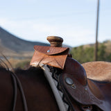 Farm and Posh Compact Horse Saddle Bag – Western Saddle Phone Holder | Lightweight Trail Riding Pouch