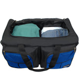 Dejuno 28-inch Rolling Duffle Bag - Blue