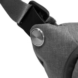 Peak Design Everyday Sling 10L, Ash, Padded Adjustable Shoulder Strap for Crossbody or Waist Carry, FlexFold Dividers, Ideal for Carrying Cameras or Everyday Essentials, Sling Bag for Men and Women