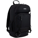 Eastsport Outdoors Elevated Hiking Travel Weekender Carry On Bookbag Daypack Rusksack Large Bag Backpack, Black