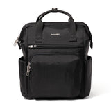 Baggallini Securtex Anti-Theft Windsor Backpack for Travel, Work & College, RFID & Locking Zipper, Up to 16