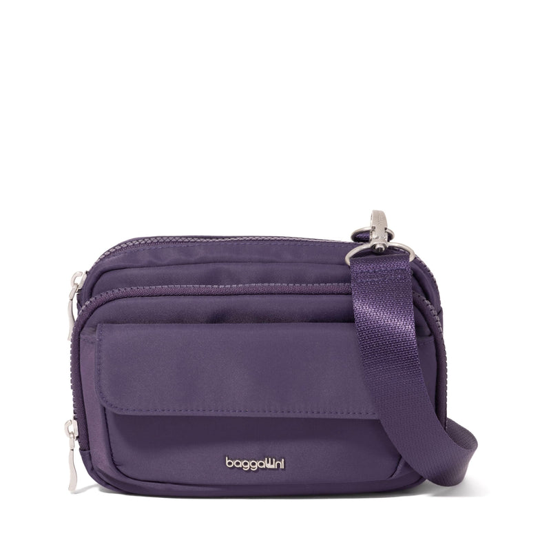 Baggallini Modern Double Zip Crossbody