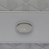 Lacoste Unisex Monogram Crossover Bag, Nomogramme Grey, One Size