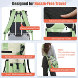 Backpack Cooler for Women, AYAMAYA Stylish 35 Cans Leakproof Soft Cooler Backpack, Waterproof Insulated Lunchbox Shoulder Bag Keeps Cold for Up to 18 Hours for Camping, Beach, Work, Picnic, Green