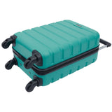 Wrangler 22" Hardside Spinner Carry-On Luggage, Teal