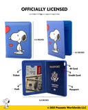 Peanuts Snoopy Passport Cover Official License, Cute Passport Holder for Travel With Woodstock, Snoopy Gifts