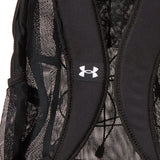 Under Armour Adult Hustle Mesh Backpack , (001) Black / / White , One Size Fits Most