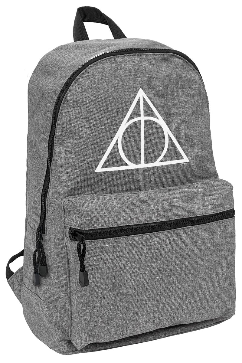 LOGOVISION Harry Potter Deathly Hallows Symbol Lightweight Backpack for Work School Daily Use Packable for Travel