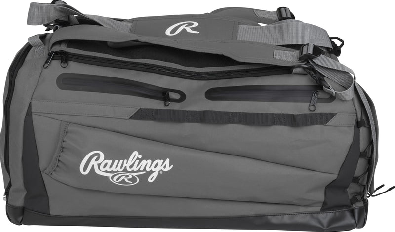 Rawlings | MACH Hyrbid Backpack/Duffle Equipment Bag | Baseball & Softball | Graphite