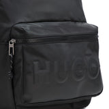 HUGO, Shade Logo Backpack, black gloss, PCE.