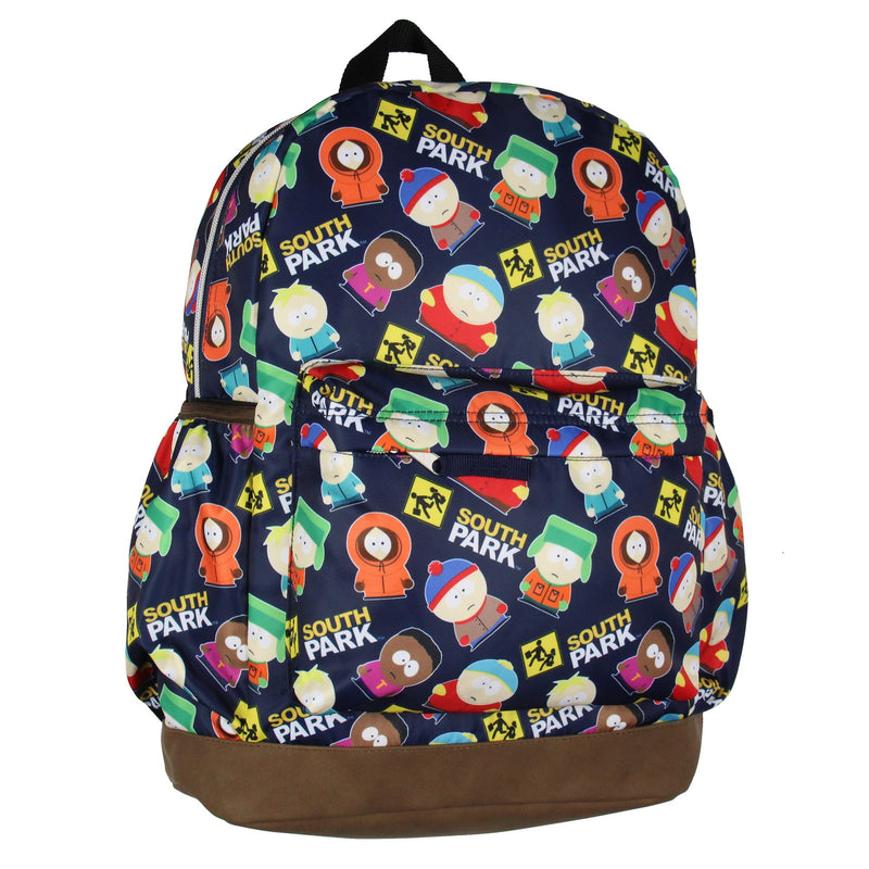 INTIMO South Park Stan Kyle Cartman Kenny Butters Token School Travel Backpack Book Bag 16"