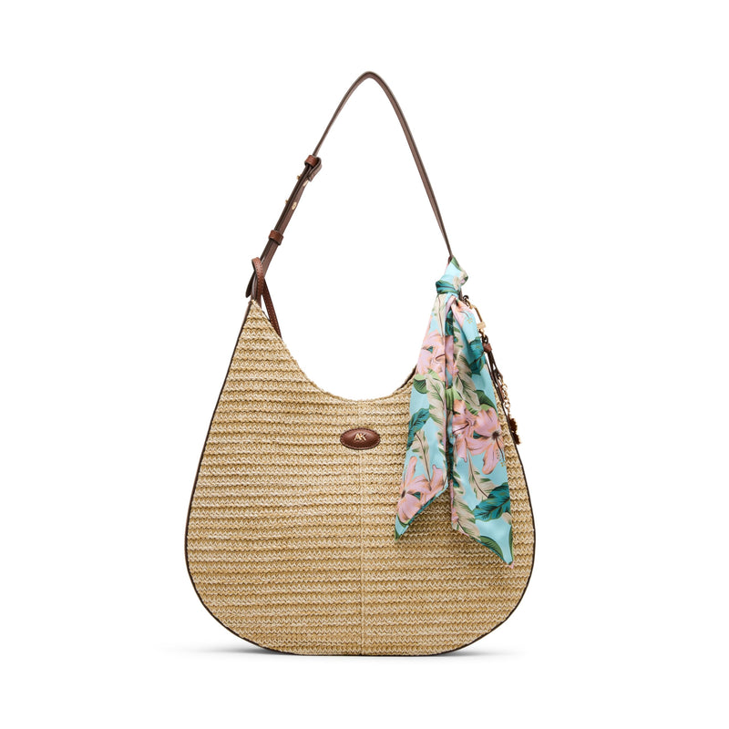 Anne Klein Women's Large Hobo with Scarf