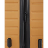 Wrangler Tahoe 3 Piece Spinner Luggage Set, Amber Gold