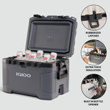 Igloo, Trailmate 50 Qt Cooler, Carbonite