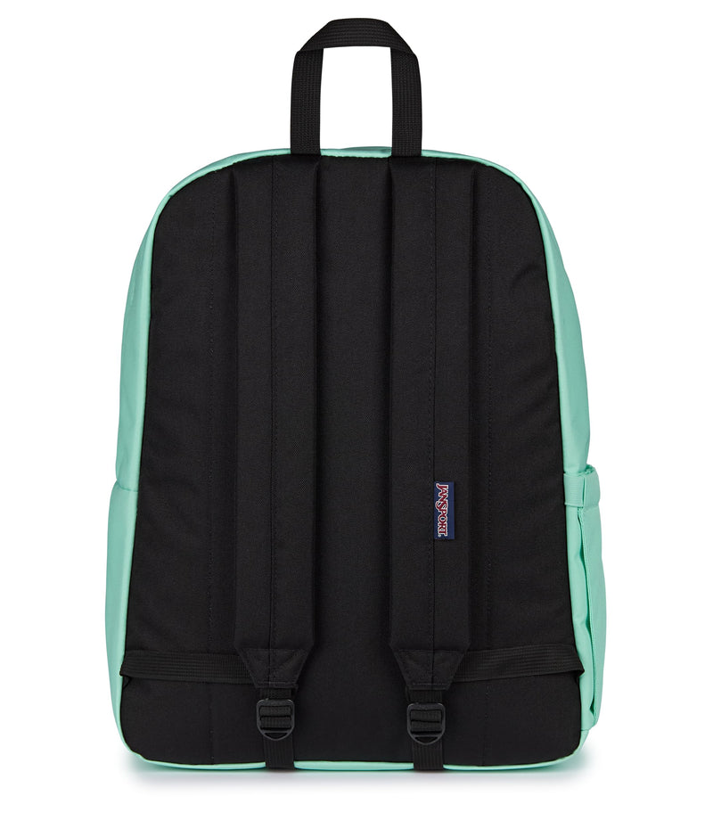 JanSport SuperBreak Plus Backpack with Padded 15-inch Laptop Sleeve and Integrated Bottle Pocket - Spacious and Durable Daypack for Work and Travel - Magic Mint