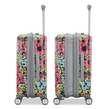 American Tourister Moonlight II Hardside Expandable Luggage with Spinner Wheels, Poppy Pattern, Carry-On 20-Inch