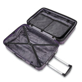 Samsonite Winfield 3 DLX Hardside Expandable Luggage with Spinners, Purple, 2-Piece Set (20/25)
