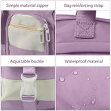 Women's Messenger Bag - Professional Crossbody Work Satchel Stylish Office Purse for Business Travel & Commuting(Purple)