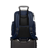 TUMI - Alpha Brief Pack - Men's and Women's Work and Travel Laptop Backpack with Padded Adjustable Strap - Fits Up to 15" Screen - Navy