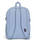 JanSport Main Campus FX Backpack - Travel or Work Bag w 15-Inch Laptop Pack with Leather Trim, Blue Dusk