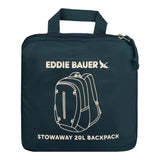 Eddie Bauer Stowaway Packable Backpack | Travel | Outdoor | Lightweight | Foldable | Durable | Ripstop Polyester | 20L - Marine