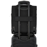 French Connection 16" Underseat Carry-On Luggage with USB/USB-C Ports, Black