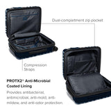 TUMI - 19 Degree Continental Expandable 4 Wheeled Carry-On - Carry-On Bag - Travel Accessories - 21.8" X 15.8" X 9.0" - Navy