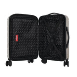 Wrangler Tall Trunk Luggage 4 Piece Set, Desert Taupe